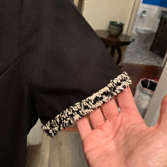 Skies are Blue fringed and metallic Chanel-like dress. Worn once - Picture 3 of 6